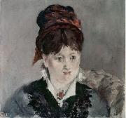 Edouard Manet Portrait d'Alice Lecouve dans un Fautheuil France oil painting artist